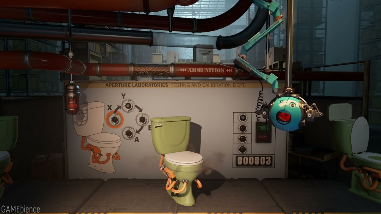 3 Hour Aperture Desk Job Grady with Smoking Toilet Ambience YouTube