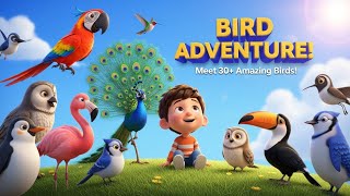 Birds for Kids | Learn Bird Names, Sounds &amp; Fun Facts in HD