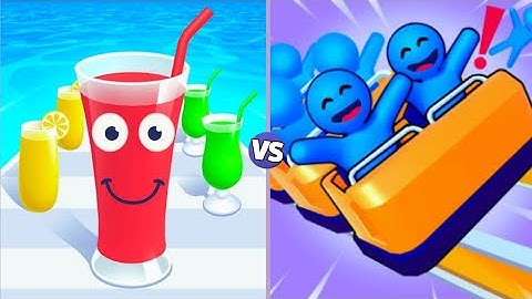 Juice Run Vs Runner Coaster | Gameplay”Android,iOS