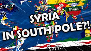 Syria Conquered The South Pole? The Most Cursed Map In History