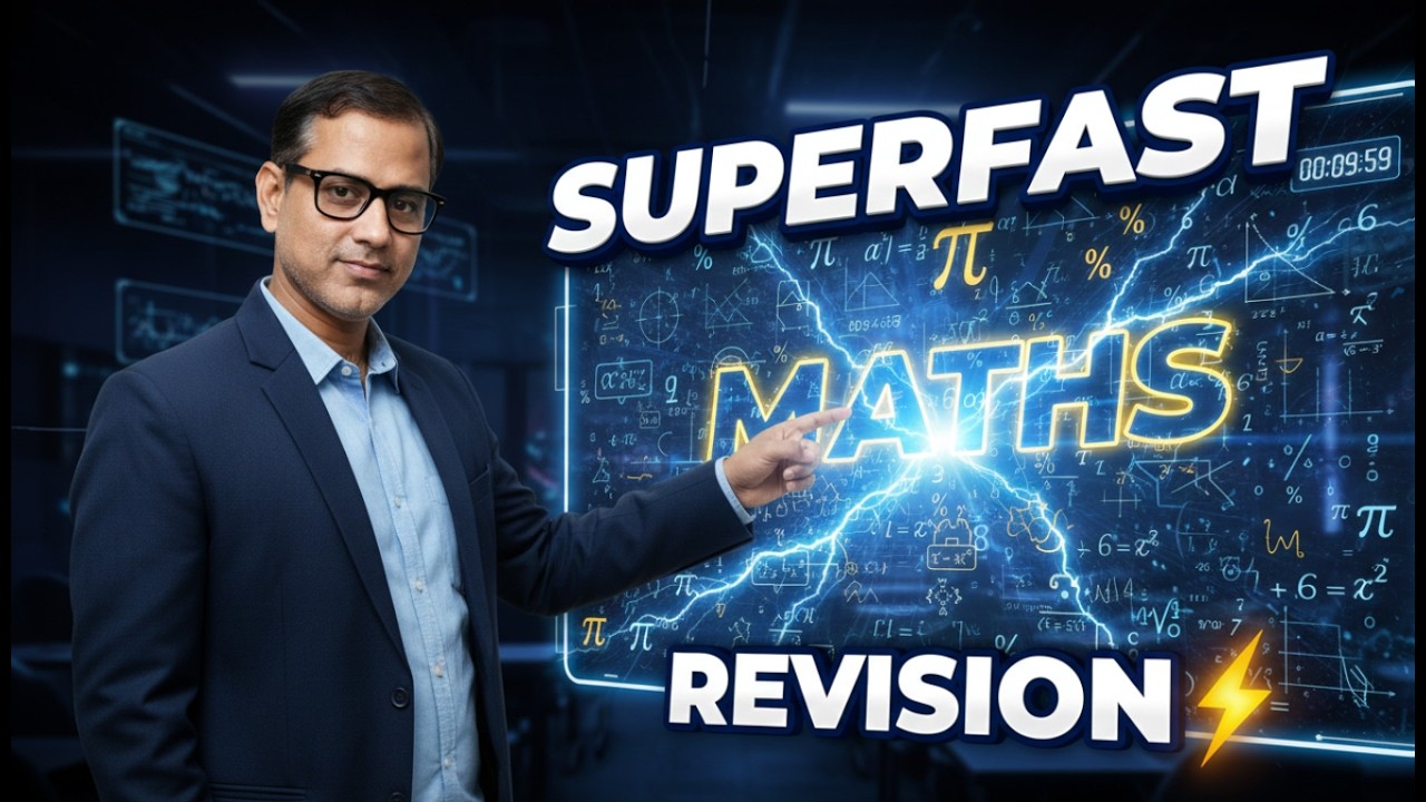 Superfast Revision Mathematics Class 10 ICSE | Maths Revision ICSE Class 10 |@sirtarunrupani