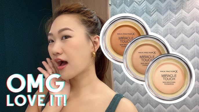 Max Factor Miracle Pure Skin-Improving Foundation - 12 hour wear test on  oily combo skin - YouTube | Foundation