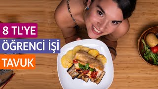 8 TL' ye Öğrenci İşi Tavuk | EKONOMİK YEMEK TARİFİ