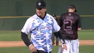 Tony LaRussa Ejected from Celebrity Softball Game