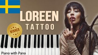 Loreen - Tattoo | Sweden 🇸🇪 | Piano Cover | Eurovision 2023