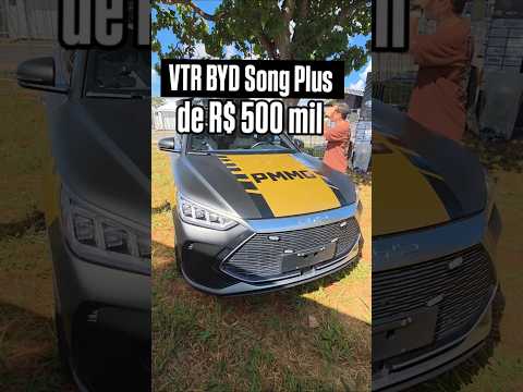 BYD Song Plus anti-drone de R$ 500k da PMMG
