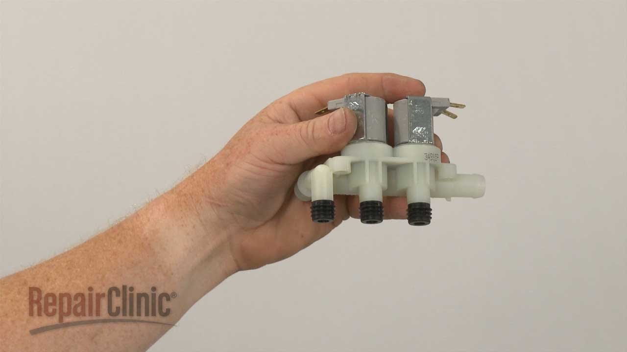 Frigidaire Front Load Washer Replace Dispenser Valve 131974700 YouTube