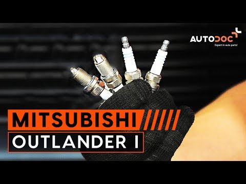 How to replace spark plug MITSUBISHI OUTLANDER 1 TUTORIAL | AUTODOC