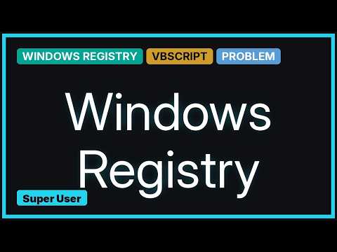 How to add a registry key using VBScript? (2 Solutions!!)