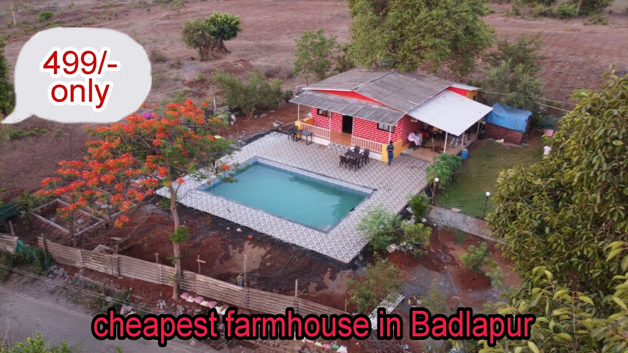Cheapest Farmhouse in Badlapur starting price 499 only Swaraj 2