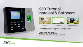 K20 Tutorial Video Instalasi & Software (ZKTime Net) screenshot 4