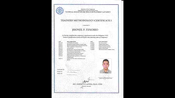 How to pass Trainers Methodology Level 1