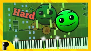 Polargeist - Geometry Dash | Piano Tutorial | Hard | Piano Cover