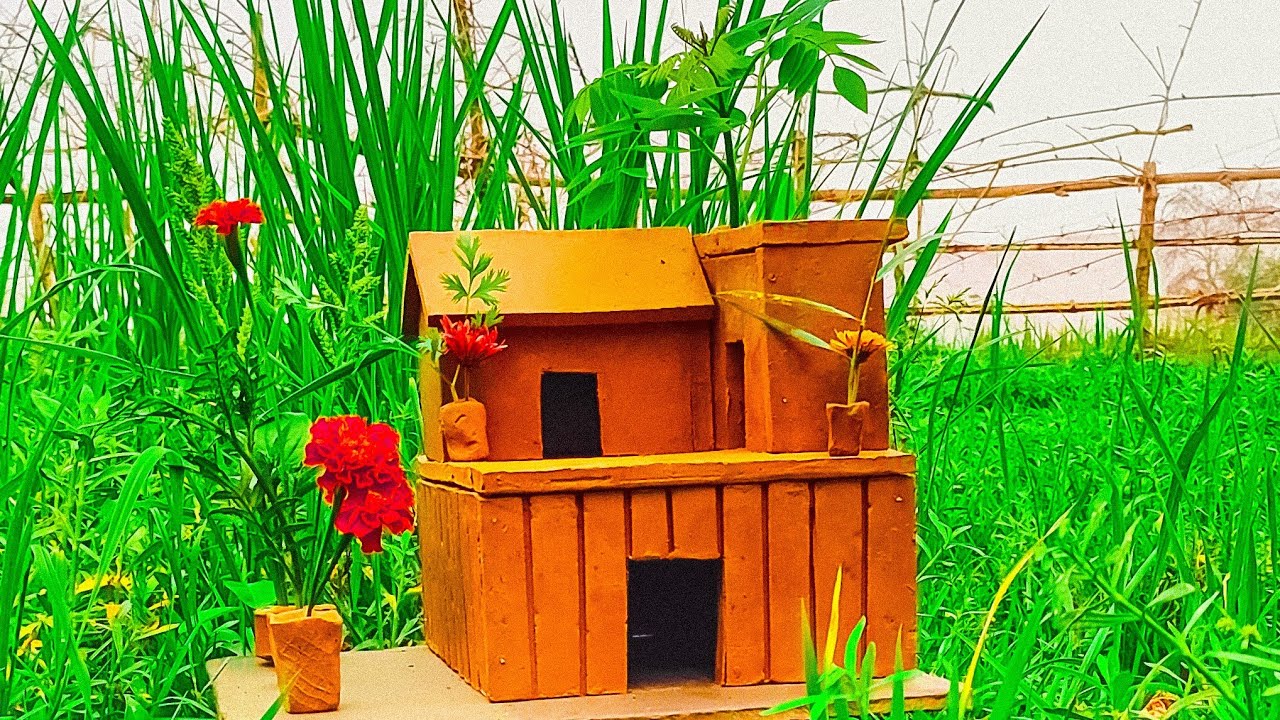 mitti ka ghar kaise banate hain🔥 mitti ka ghar banana mitti ka