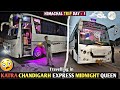 Travelling in katra chandigarh express  sleeper bus from kathua to chandigarh   hp trip  ep1