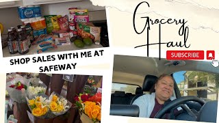 Safeway Grocery Haul | New Sales Week 2 of 2025 | Fresh Flowers | All Digital and Weekly Ad Deals