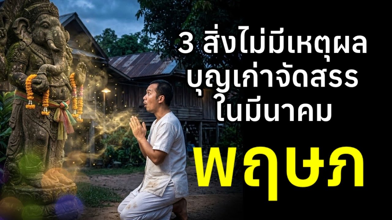 ราศีพฤษภ ไม่มีเหตุผล เดือนมีนาบุญเก่าจัดสรร