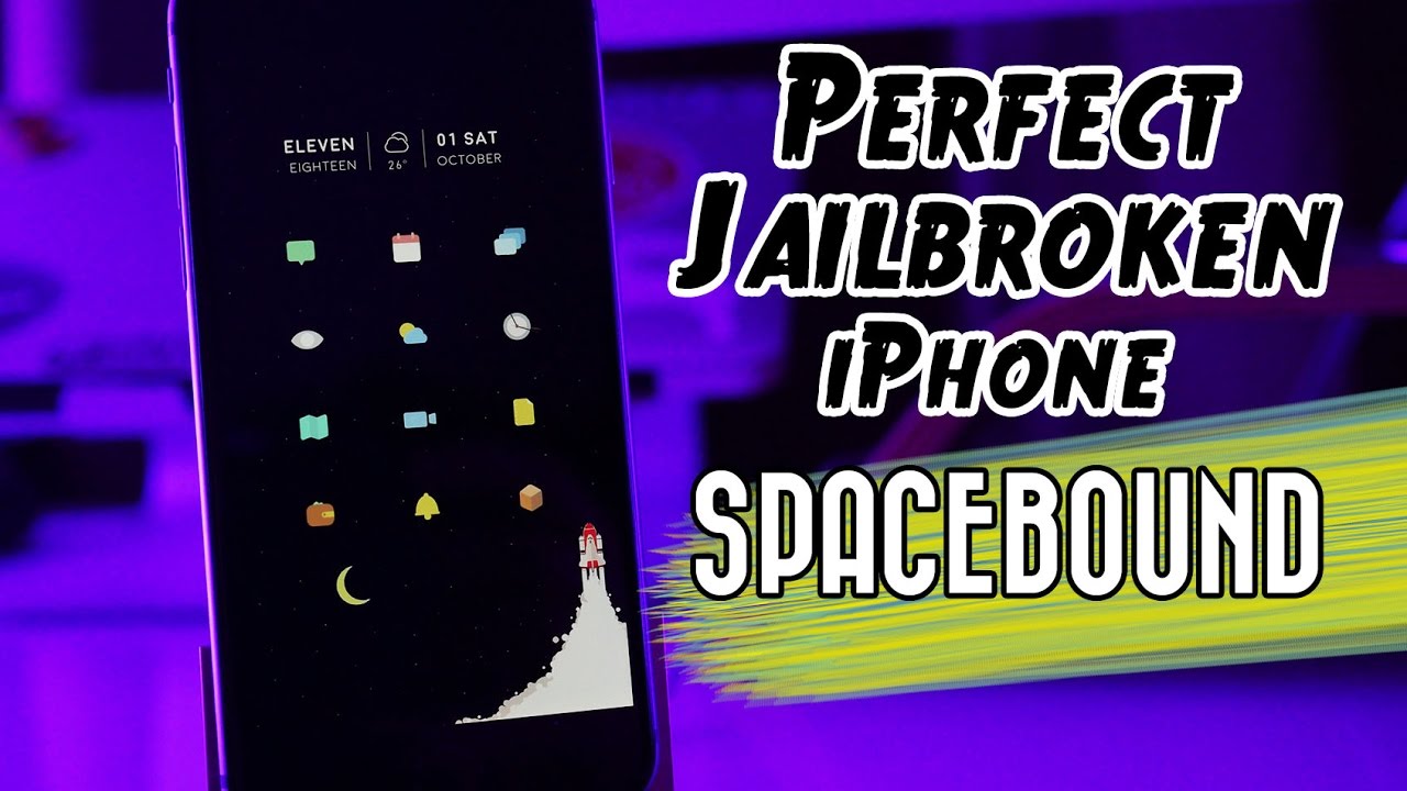 Perfect Jailbroken iPhone - SPACEBOUND! 