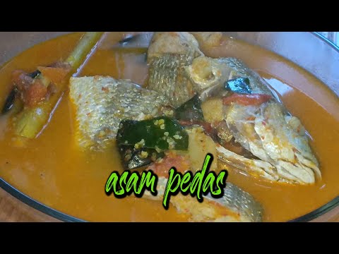 Bumbu Asam Pedas Ikan Kakap Putih