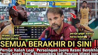 Ada Yang Aneh Di Kekalahan Persijapersija Kalah Dari Bhayangkara Mimpi Juara Hancurkok Bisa