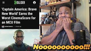 Captain America 4 Has The LOWEST CinemaScore In MCU History!