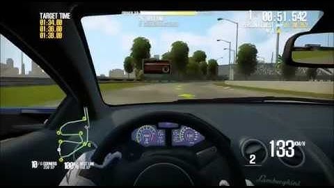 Need For Speed Shift 2 Unleashed Lamborghini Reventon Time Gauntlet