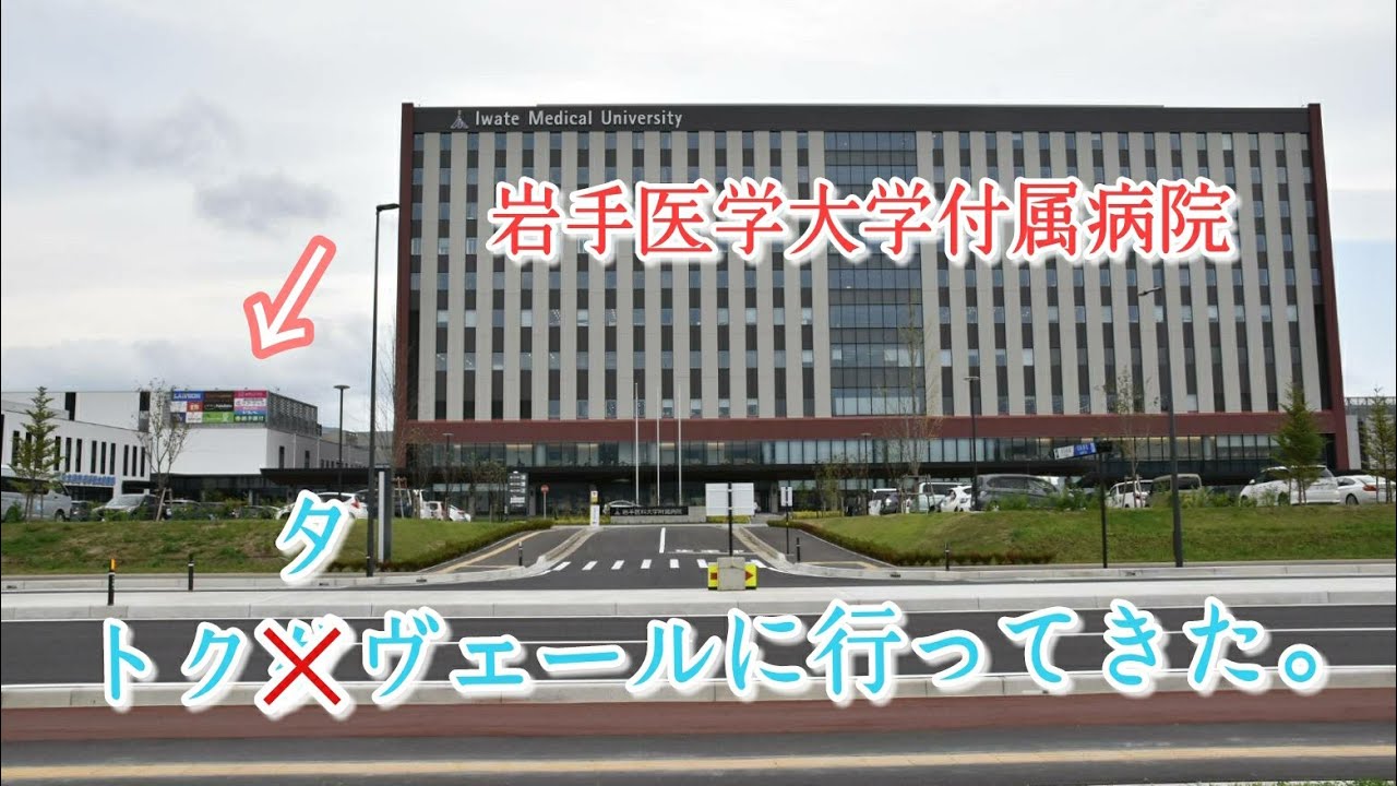 日々のvlog 1 岩手医科大学附属病隣接のトクタヴェールに行ってきた Youtube