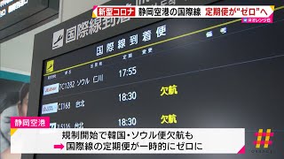新型コロナ 静岡空港の国際線 定期便がゼロへ Youtube 新型コロナ 静岡空港の国際線 定期便がゼロへ Youtube