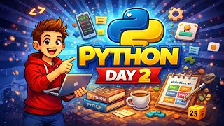 Python Day 2 | 🔥 | Start Your Python Journey Today