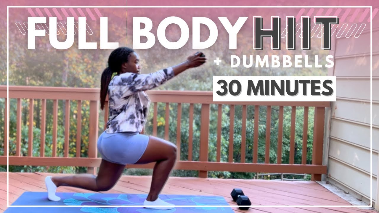 30 Minute Full Body HIIT | Includes Warm Up + Cool Down - YouTube