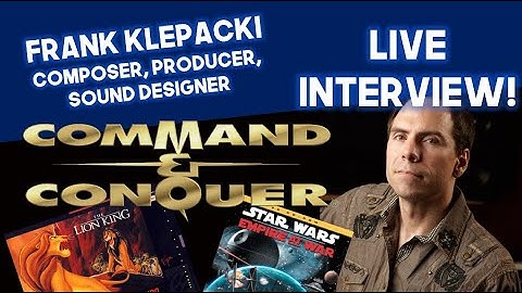 Interview with Frank Klepacki - audio mastermind of Command & Conquer, Westwood Studios, and more!
