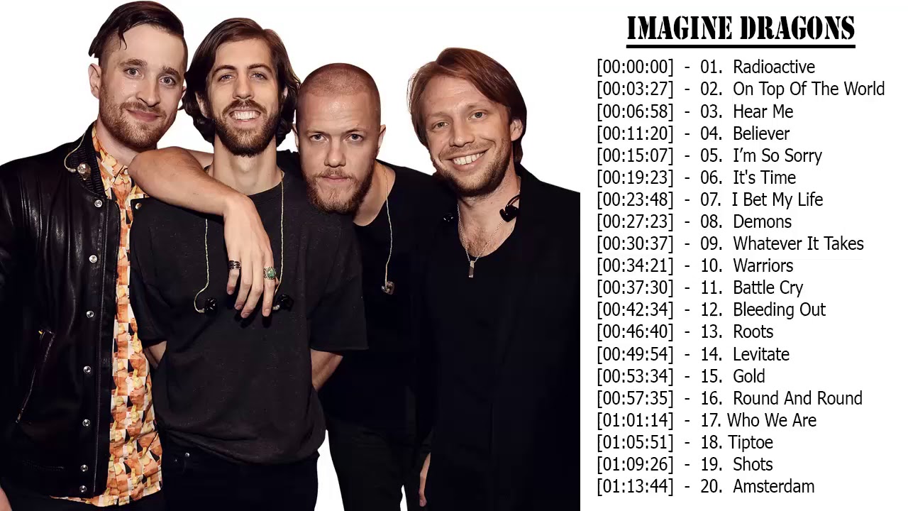imagine dragons songs on tour