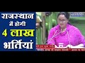 राजस्थान बजट 2024l l4 Lakh Vacancy announced...#mauryalasses #vacancy #vacancyannouncement #budget