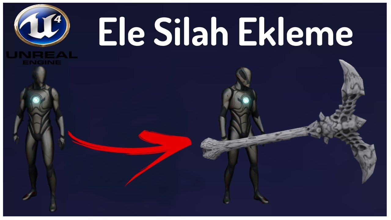 Nasıl Elimize Silah Alırız / Equip a Weapon - Unreal Engine 5 - YouTube