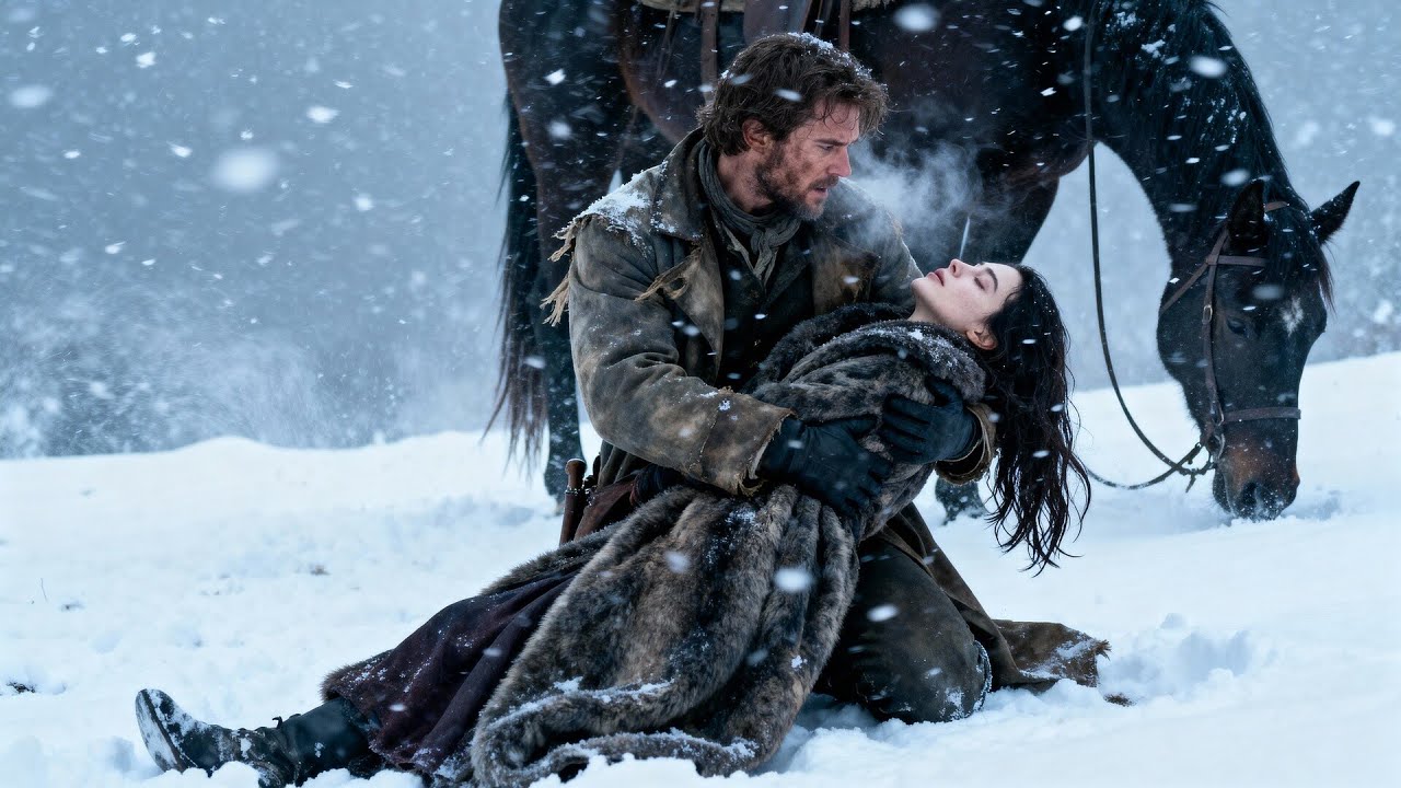 Poor Cowboy Saved a Stranger in a Blizzard, Not Knowing She Owned the Largest Ranch in the Territory