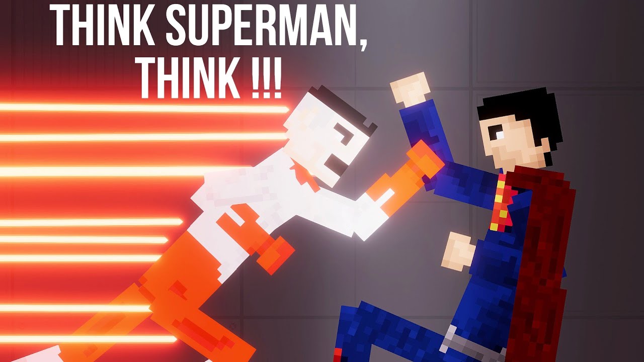 Omni Man Invincible vs Superman Justice League - People Playground 1.17