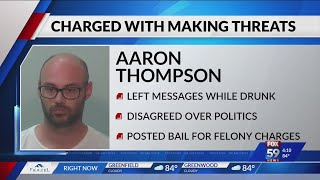 Fort Wayne man charged with intimidation, harassment of Rep. Jim Banks