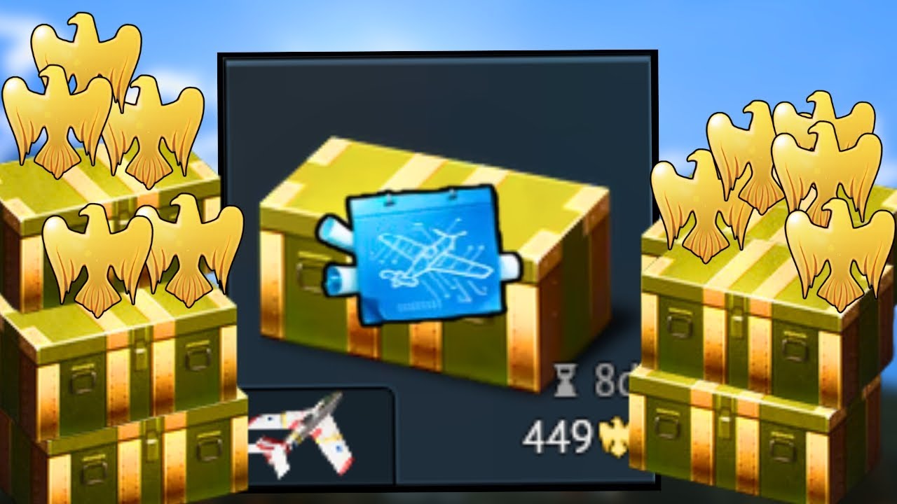 Opening 25,000 Golden Eagles Worth of High Tier Crates