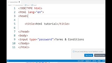 password field in html | html tutorial for beginners | @mscoder