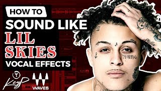 How To Sound Like LIL SKIES (Waves Plugins) | Vocal Effect Tutorial