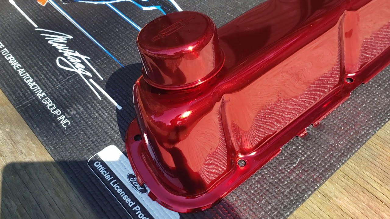 Transparent Copper and LollyPop Red Powder Coat YouTube