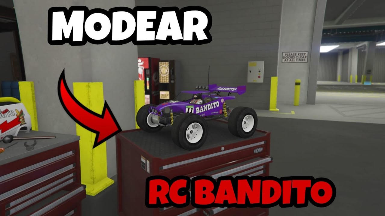 [GLITCH CAR TO RC BANDITO], COMO MODEAR TU RC BANDITO SOLO SIN AYUDA EN
