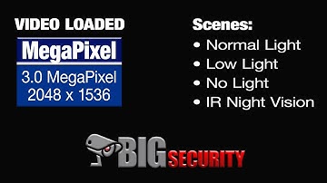 Security Camera Sample Video - 3.0 Megapixel CMOS 2048 x 1536