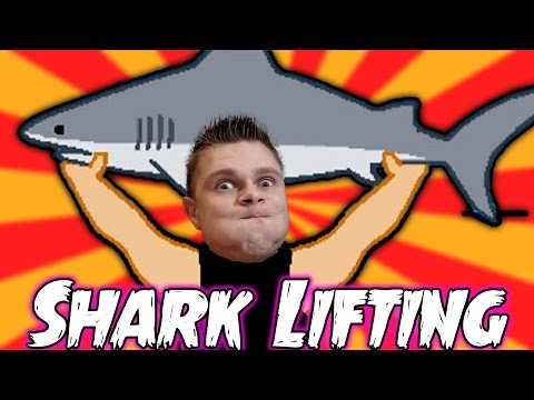 Видео: КАЧАЕМСЯ АКУЛАМИ - Shark Lifting 2