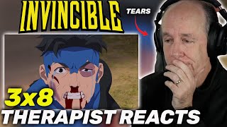 I Thought You'd Never Shut Up | Therapist REACTS to Invincible Season 3 Episode 8 (SEASON FINALE)