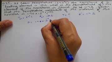 Class 12 Physics Chapter 3| NCERT Physics N.C.E.R.T Exercise 3.5|Class 12th Current Electricity