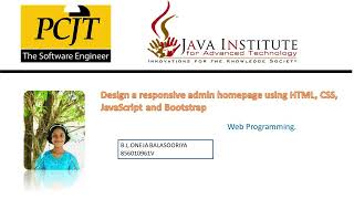 Web Project Task 41 | 1st Year | Semester 01 | Java Institute