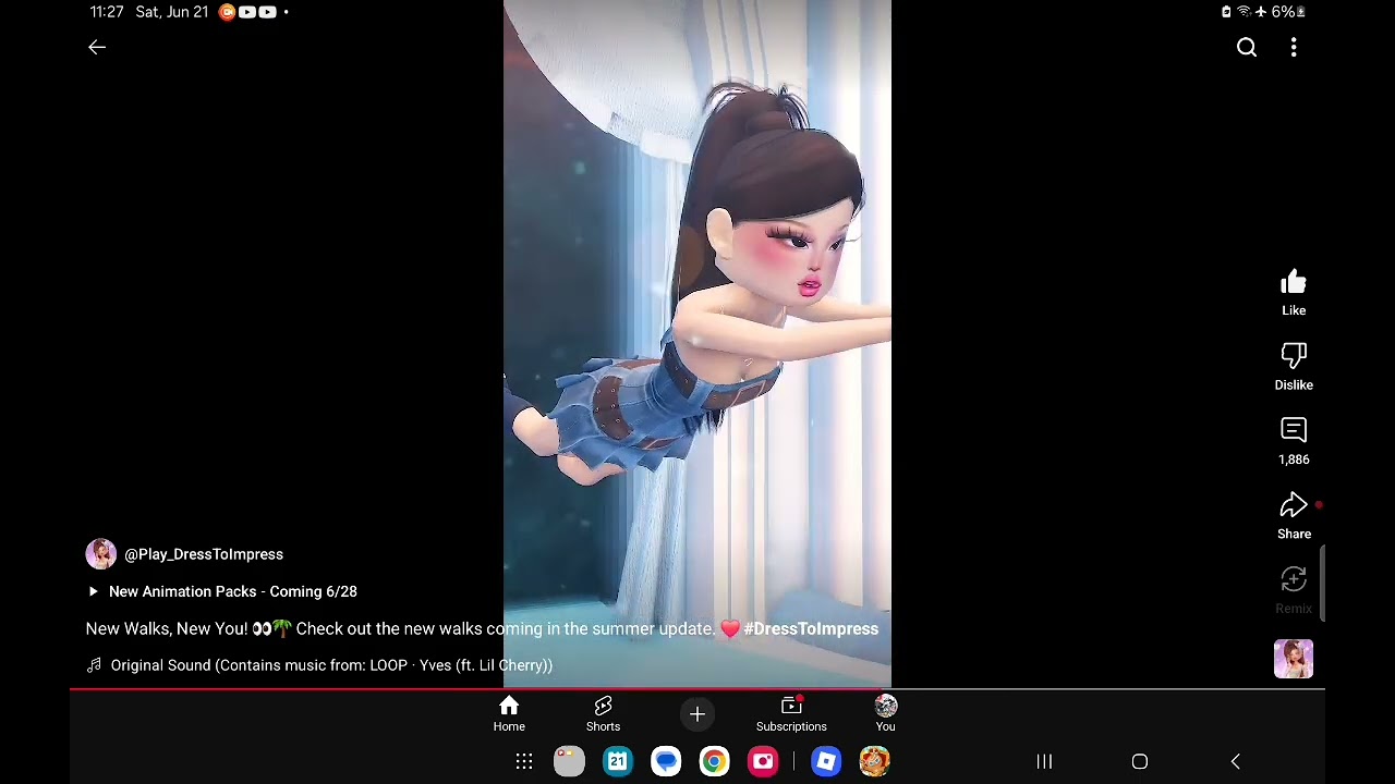 Dti release lots of new walk animations