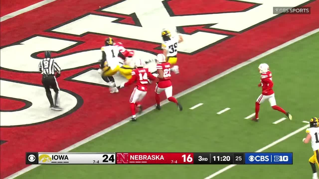 Nebraska Recovers the Ball vs. Iowa | Nebraska Football