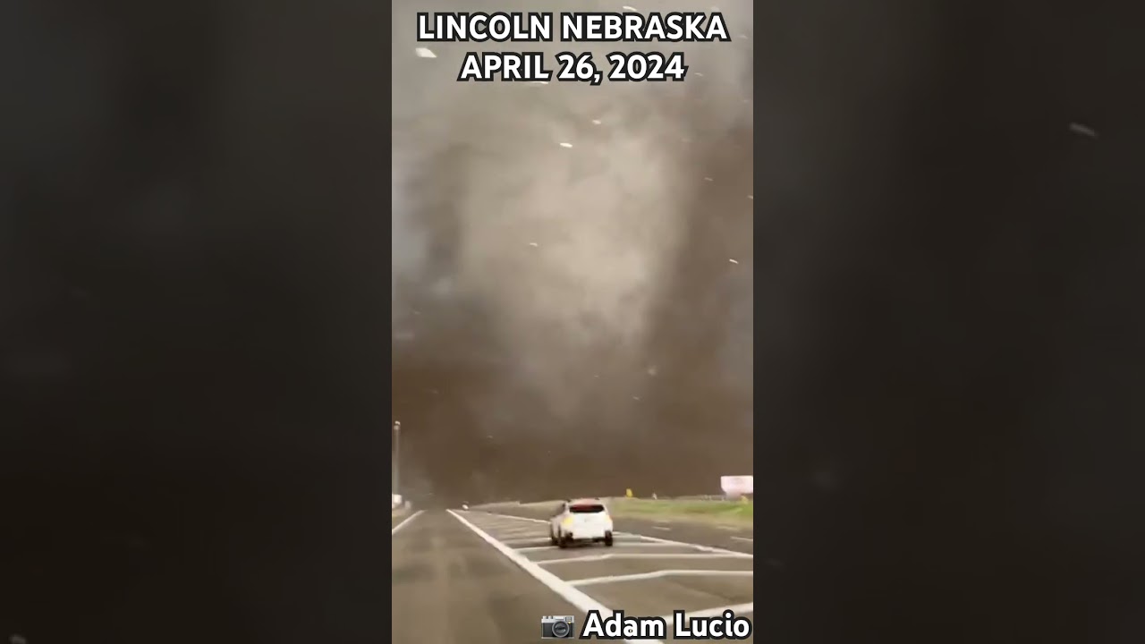 Behemoth Tornado Tears Across I-80 near Lincoln